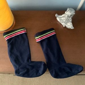 Hunter Boot Liners Multi Striped